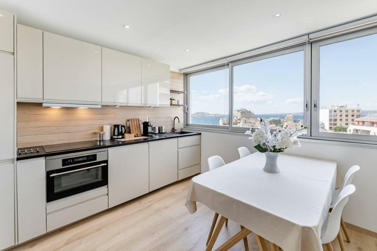 T2 SUPERBE VUE MER et Vallon Des Auffes Marseilles Exterior foto